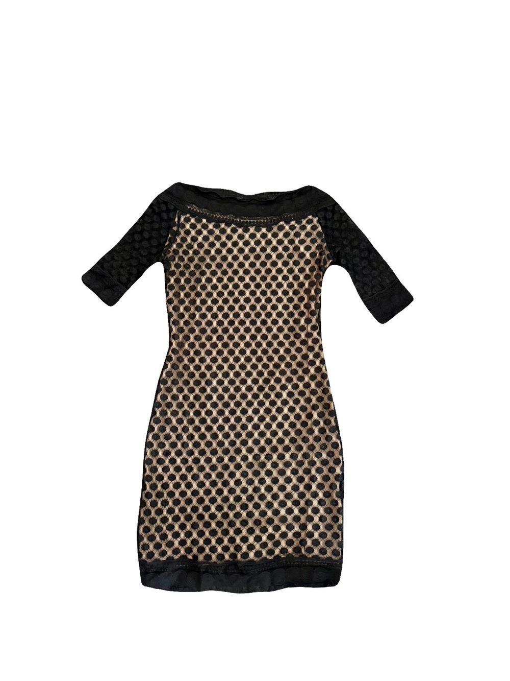 VTG MAX STUDIO SPECIALTY BLACK LACE MINI DRESS // SIZE XS🖤